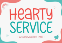Hearty Service Font - Featured Image