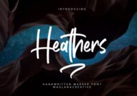 Heathers Font - Featured Image
