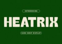 Heatrix Font - Featured Image