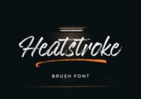 Heatstroke Font - Featured Image