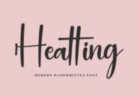 Heatting Font - Featured Image