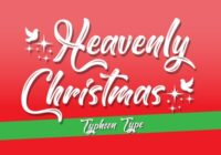 Heavenly Christmas Font - Featured Image