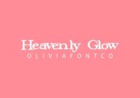 Heavenly Glow Font - Featured Image