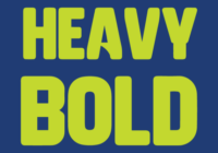 Heavy Bold Font - Featured Image