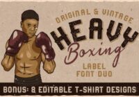 Heavy Boxing Font - Featured Image