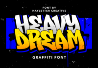 Heavy Dream Font - Featured Image