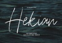 Hekian Font - Featured Image