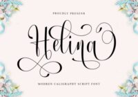 Helina Duo Font - Featured Image