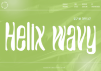 Helix Wavy Font - Featured Image