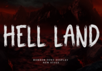 Hell Land Font - Featured Image