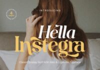 Hella Instegra Font - Featured Image