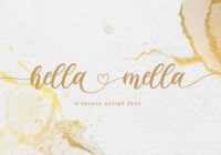 Hella Mella Font - Featured Image