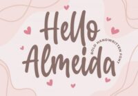 Hello Almeida Font - Featured Image