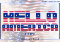 Hello America Font - Featured Image