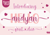 Hello Andyan Duo Font - Featured Image