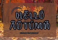Hello Autumn Font - Featured Image