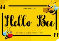 Hello Bee Font - Featured Image