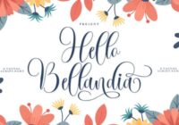 Hello Bellandia Font - Featured Image