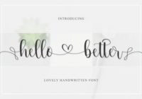 Hello Better Font - Featured Image