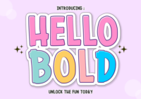 Hello Bold Font - Featured Image