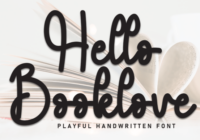 Hello Booklove Font - Featured Image