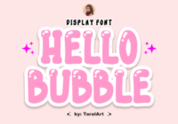 Hello Bubble Font - Featured Image