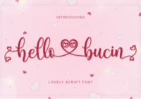 Hello Bucin Font - Featured Image