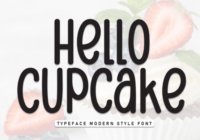Hello Cupcake Font - Featured Image