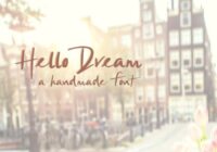 Hello Dream Font - Featured Image