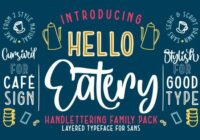 Hello Eatery Font - Featured Image