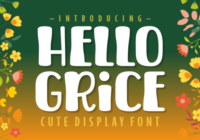 Hello Grice Font - Featured Image