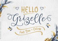 Hello Grizelle Duo Font - Featured Image