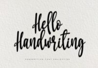 Hello Handwriting Font - Featured Image