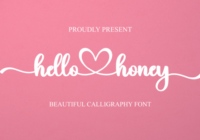 Hello Honey Font - Featured Image