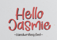 Hello Jasmie Font - Featured Image