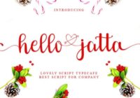 Hello Jatta Font - Featured Image