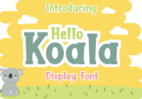 Hello Koala Font - Featured Image