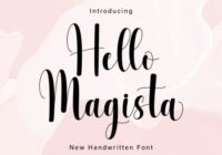 Hello Magista Font - Featured Image