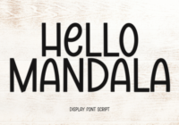 Hello Mandala Font - Featured Image