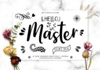 Hello Master Trio Font - Featured Image