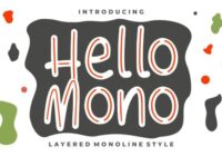 Hello Mono Font - Featured Image
