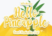 Hello Pineapple Font - Featured Image