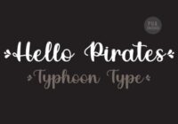 Hello Pirates Font - Featured Image