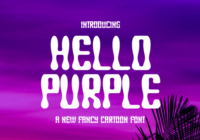 Hello Purple Font - Featured Image