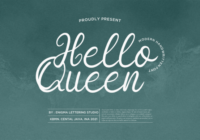 Hello Queen Font - Featured Image