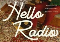 Hello Radio Font - Featured Image