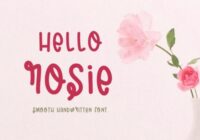 Hello Rosie Font - Featured Image