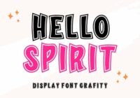 Hello Spirit Font - Featured Image