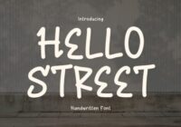 Hello Street Font - Featured Image