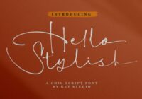 Hello Stylish Font - Featured Image
